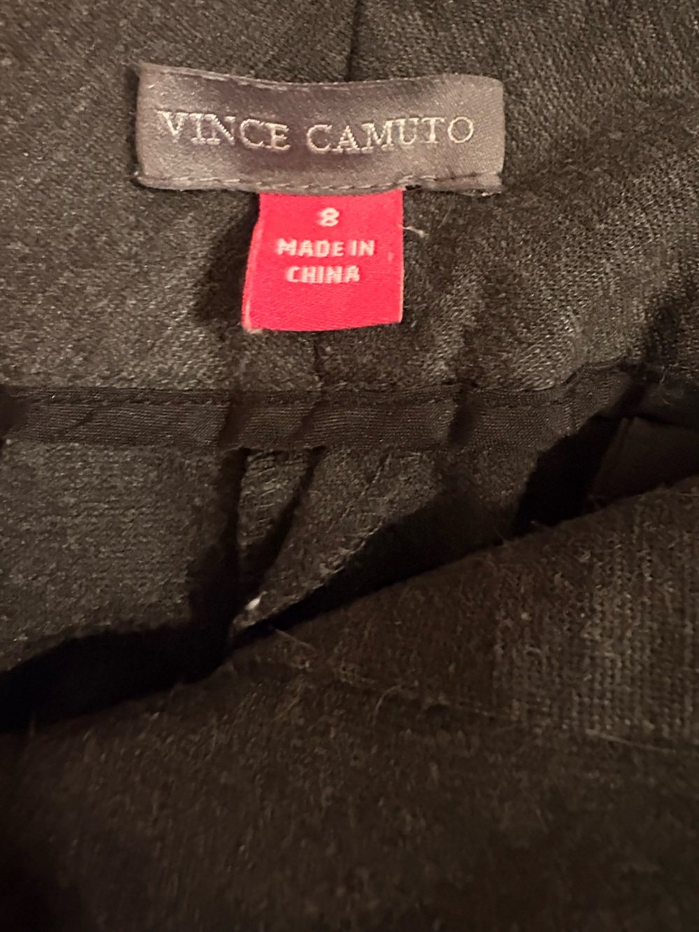 Vince Camuto Black Women's Trousers